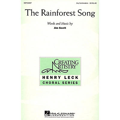 Hal Leonard The Rainforest Song Any Combination composed by Jim Scott