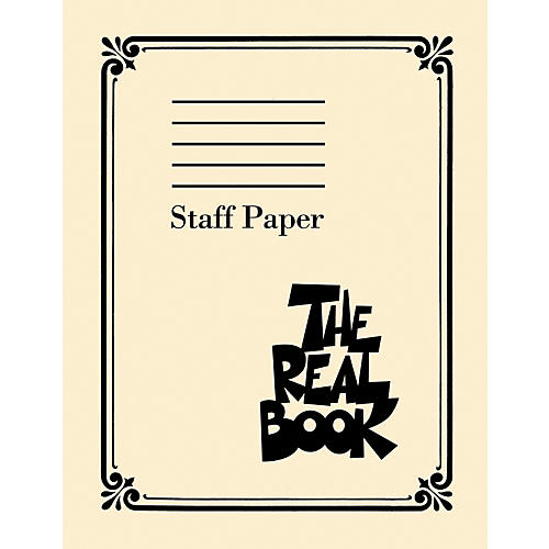 Hal Leonard The Real Book - Staff Paper