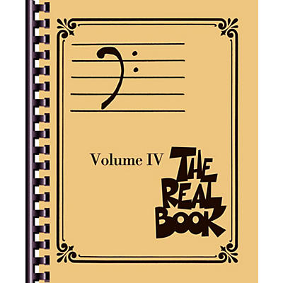 Hal Leonard The Real Book - Volume 4 (Bass Clef Edition)