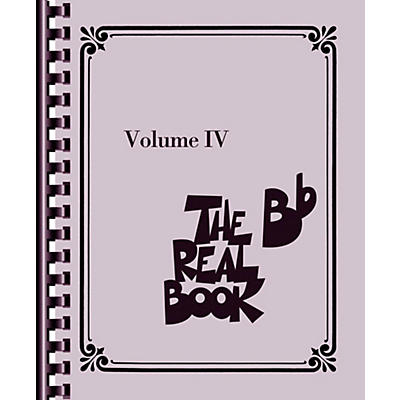 Hal Leonard The Real Book - Volume IV (B-Flat Edition)