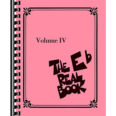Hal Leonard The Real Book - Volume IV (E-Flat Edition)