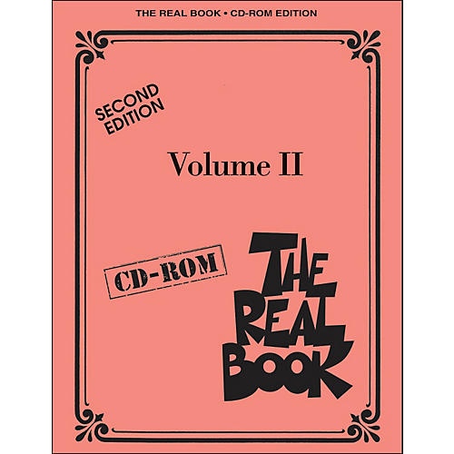 The Real Book Volume 2 Second Edition C Instruments CD-Rom/Pkg