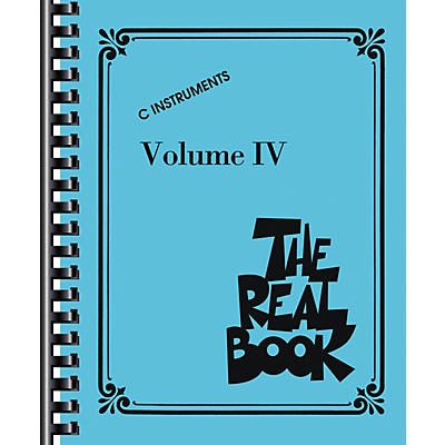Hal Leonard The Real Book Volume IV (C Edition) - Fake Book