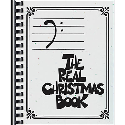Hal Leonard The Real Christmas Book - Bass Clef Edition