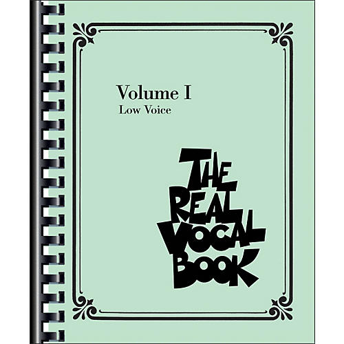 Hal Leonard The Real Vocal Book - Volume 1 Low Voice