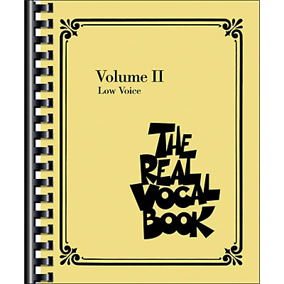 Hal Leonard The Real Vocal Book Volume 2 Low Voice