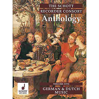 Schott The Recorder Anthology - Volume 5 Schott Series by Various Arranged by Bernard Thomas