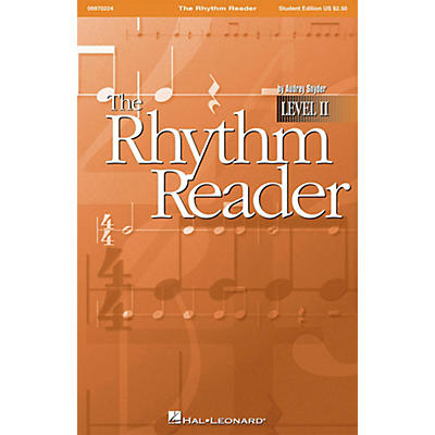 Hal Leonard The Rhythm Reader II - A Practical Rhythm Reading Course Student Edition