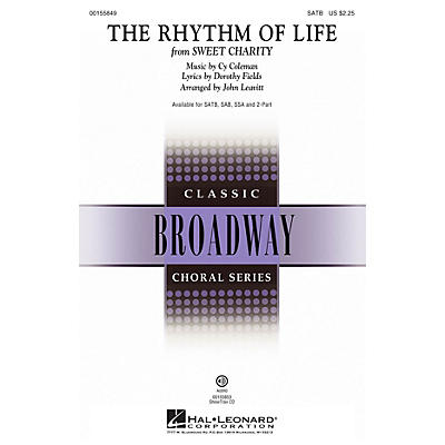 Hal Leonard The Rhythm of Life (from Sweet Charity) 2-Part Arranged by John Leavitt