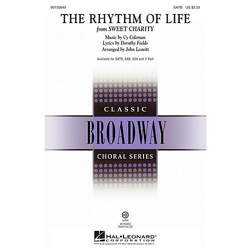 Hal Leonard The Rhythm of Life (from Sweet Charity) SAB Arranged by John Leavitt