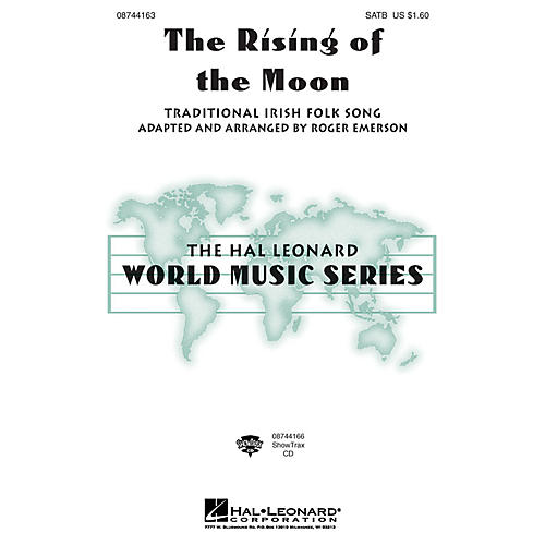 Hal Leonard The Rising of the Moon SATB arranged by Roger Emerson