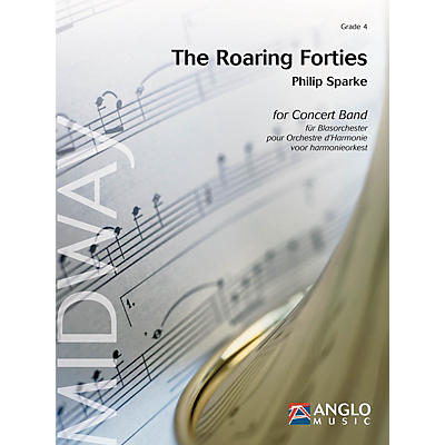 Anglo Music Press The Roaring Forties (Grade 4 - Score and Parts) Concert Band Level 4 Composed by Philip Sparke
