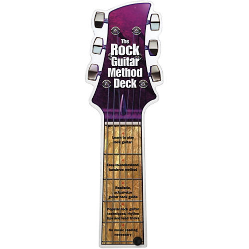 Music Sales The Rock Guitar Method Deck