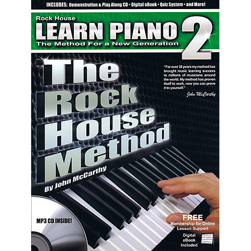 Rock House The Rock House Method - Learn Piano Book 2 (Book/CD)