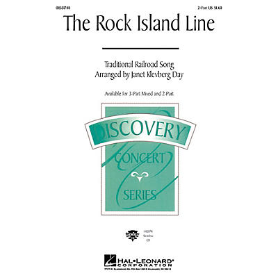 Hal Leonard The Rock Island Line 2-Part arranged by Janet Klevberg Day