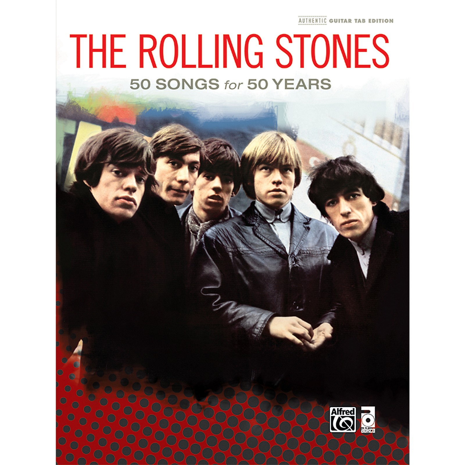 Alfred The Rolling Stones - 50 Songs for 50 Years Hardcover Guitar TAB ...