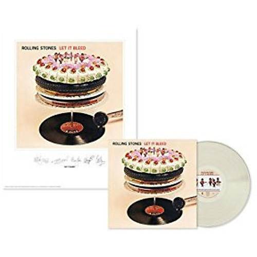 The Rolling Stones - Rolling Stones: Let It Bleed (Lithograph) (Clear Vinyl)