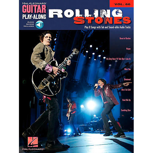 The Rolling Stones Guitar Play-Along Series Book & CD