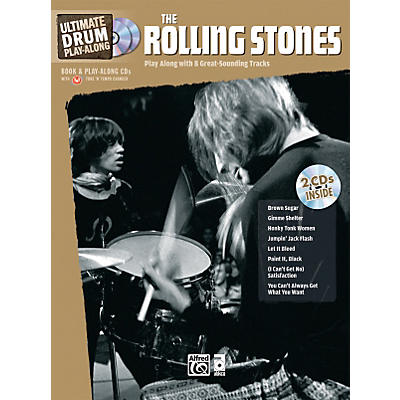 Alfred The Rolling Stones Ultimate Drum Play-Along (Book/2 CD)