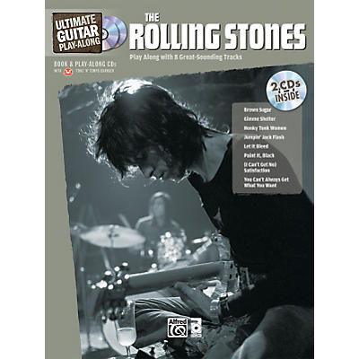 Alfred The Rolling Stones Ultimate Guitar Play-Along (Book/2 CD)