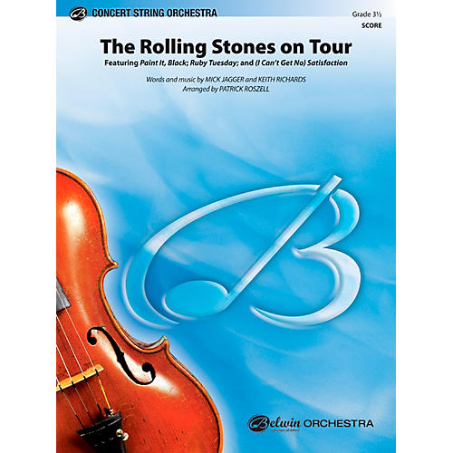Alfred The Rolling Stones on Tour Concert String Orchestra Grade 3.5 Set