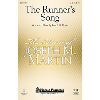 Shawnee Press The Runner's Song SATB composed by Joseph M. Martin