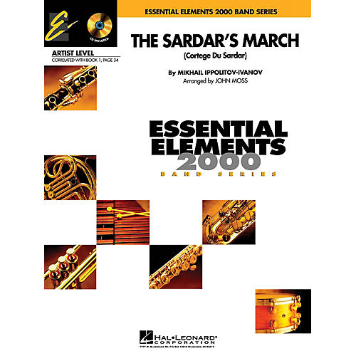 Hal Leonard The Sardar's March (Includes Full Performance CD) Concert Band Level 1 Arranged by John Moss