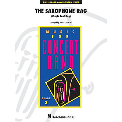 Hal Leonard The Saxophone Rag - Young Concert Band Level 3 by James Curnow