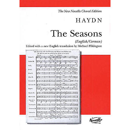 Novello The Seasons (New Edition - English/German) (Vocal Score) SATB Composed by Franz Joseph Haydn