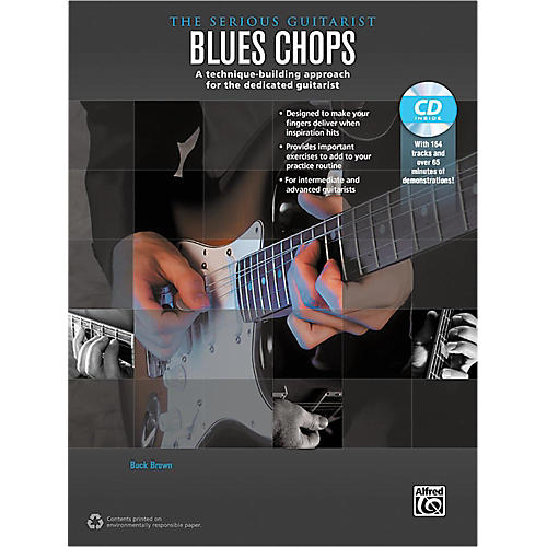 The Serious Guitarist Blues Chops Book & CD