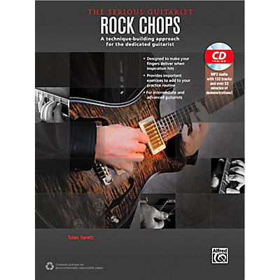 Alfred The Serious Guitarist Rock Chops Book & CD