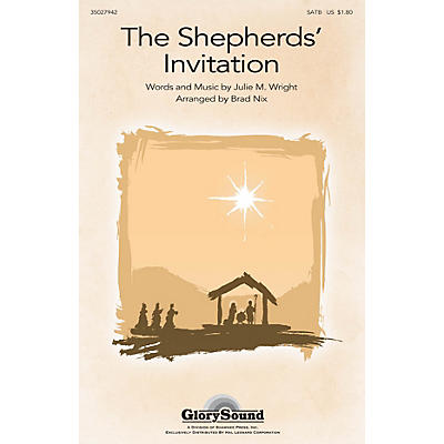 Shawnee Press The Shepherds' Invitation SATB arranged by Brad Nix
