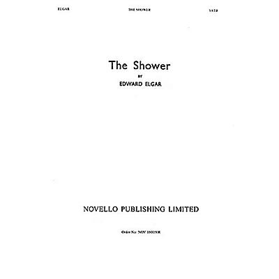 Novello The Shower (Op.71, No.1) SATB Composed by Edward Elgar