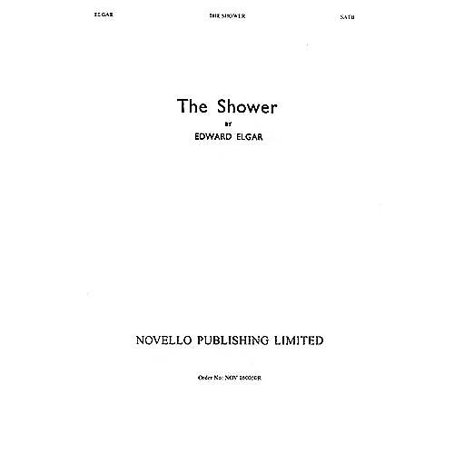 Novello The Shower (Op.71, No.1) SATB Composed by Edward Elgar