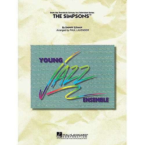 Hal Leonard The Simpsons Jazz Band Level 3 Arranged by Paul Lavender