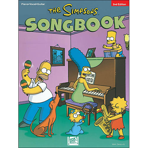 The Simpsons Songbook 2nd Edition arranged for piano, vocal, and guitar (P/V/G)
