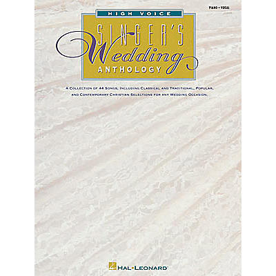 Hal Leonard The Singer's Wedding Anthology