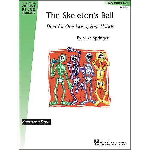 The Skeleton's Ball Early Intermediate Level 4 Showcase Solos Hal Leonard Student Piano Library