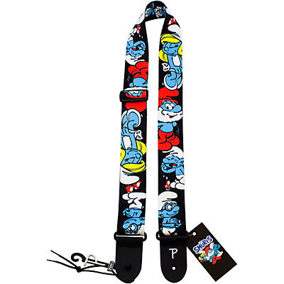 Perri's The Smurfs Polyester Guitar Strap