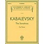 G. Schirmer The Sonatinas Op 13 No 1 & No 2 Piano By Kabalevsky