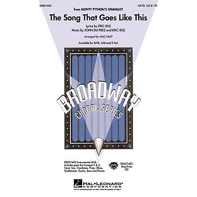 Hal Leonard The Song That Goes like This SAB Arranged by Mac Huff