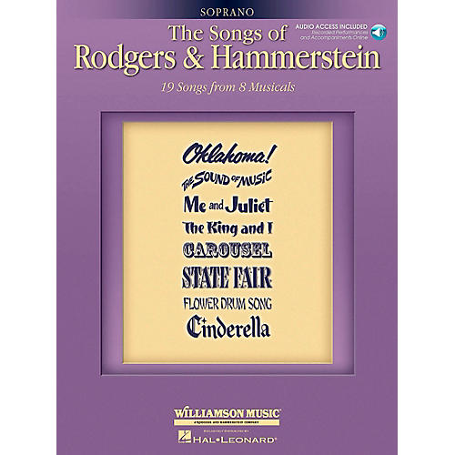 The Songs Of Rodgers And Hammerstein for Soprano Voice - Book/CD