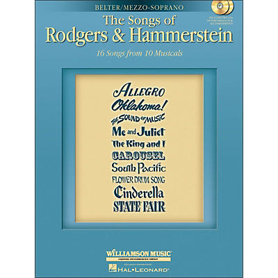 Hal Leonard The Songs Of Rodgers & Hammerstein for Mezzo-Soprano / Belter Voice
