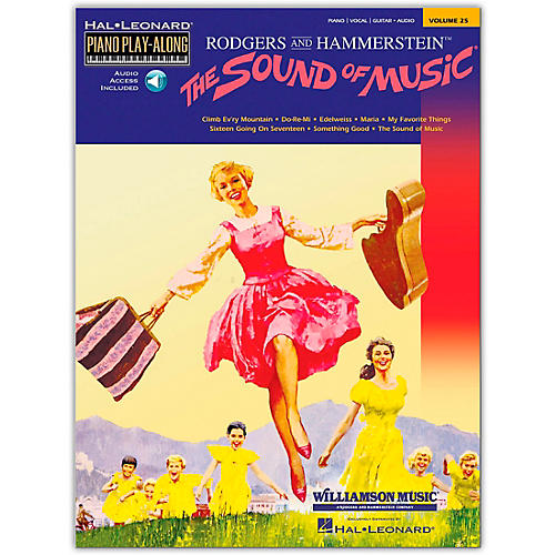 The Sound Of Music Piano Play-Along Volume 25  (Book/Audio Online)