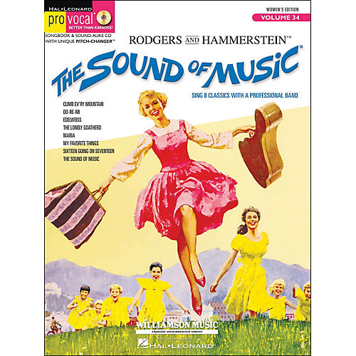 The Sound Of Music Pro Vocal Series for Female Singers Volume 34 Book/CD