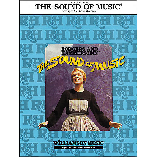 Hal Leonard The Sound Of Music for Big Note Piano Arranged By Phillip Keveren