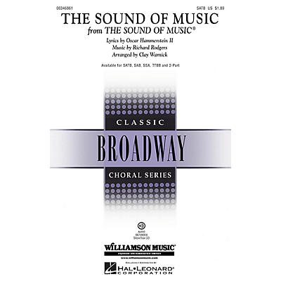 Hal Leonard The Sound of Music TTBB Arranged by Clay Warnick