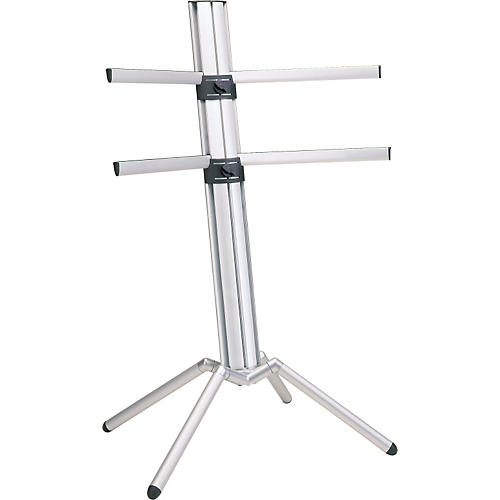 The Spider Double Tier Column Keyboard Stand