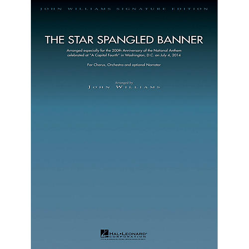 Hal Leonard The Star Spangled Banner - 200th Anniversary Edition Arranged by John Williams