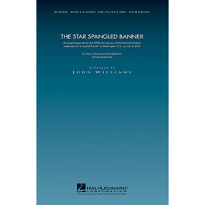 Hal Leonard The Star Spangled Banner - 200th Anniversary Edition (SATB Chorus with Piano) arranged by John Williams